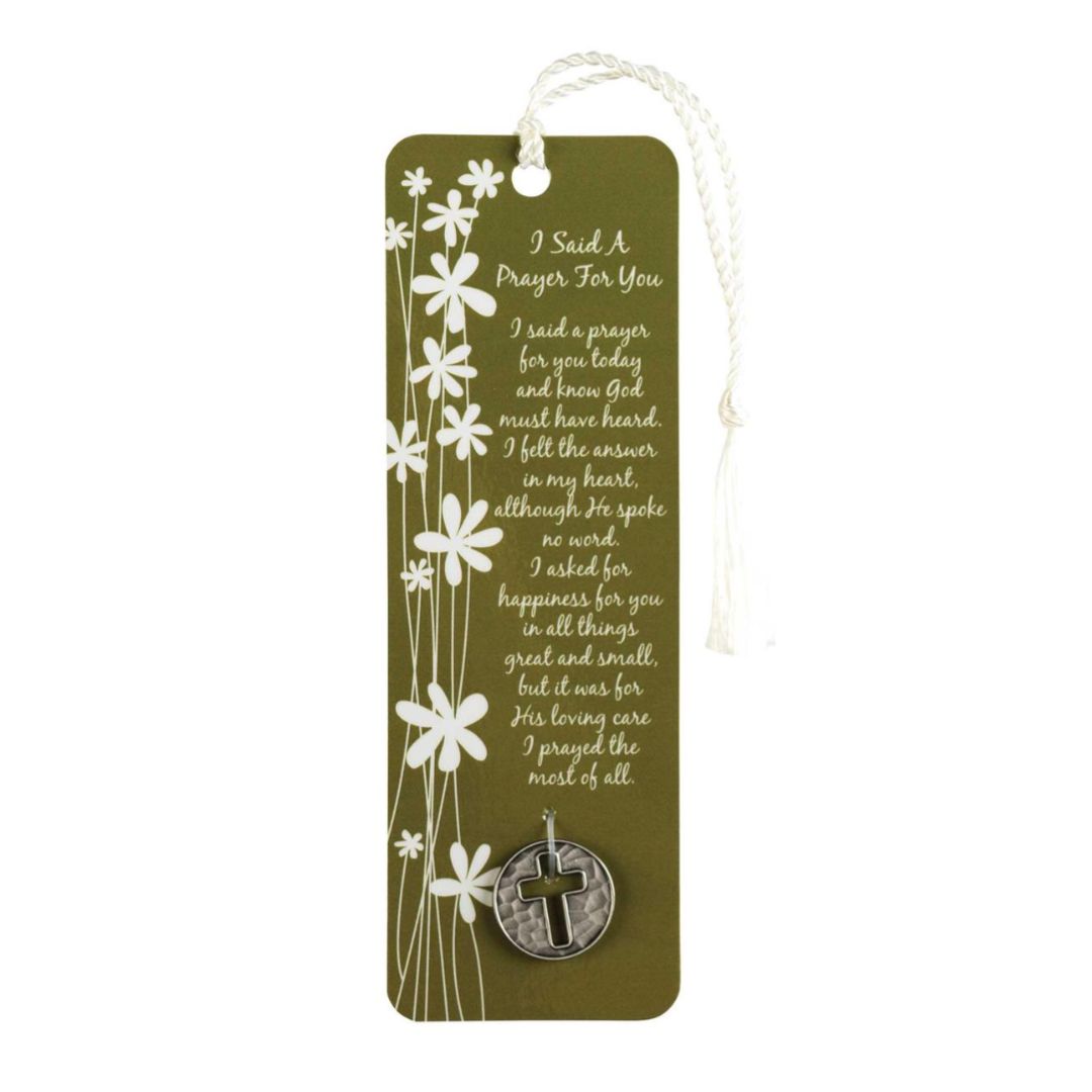Tassel Coin Bookmark - Tassel Coin Bookmark - "I Said A Prayer" - BKMCN-211