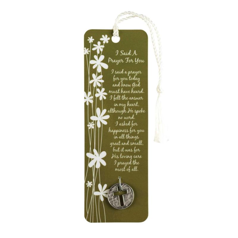 Tassel Coin Bookmark - "I Said A Prayer" - BKMCN-211