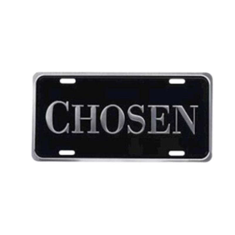 "Chosen" Auto Tag - 0788200876129