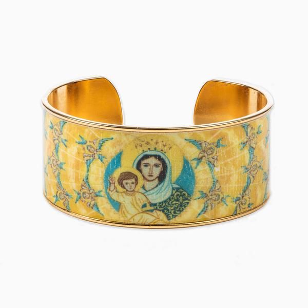 My Saint My Hero Magnify The Lord Cuff Bracelet-32008GD