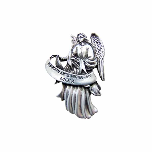 Guardian Angel Protect Mom Visor Clip  2x2.5" 12-V5080 Guardian Angel Protect Mom 2x2.5"  Visor Cli…
