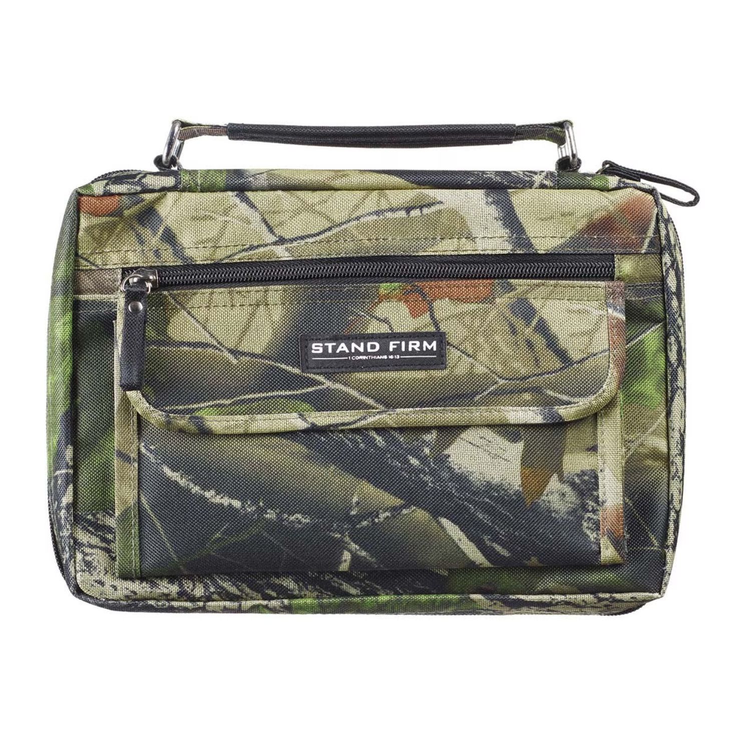 Stand Firm (Camo/Poly-Canvas) Organizer Bible Cover