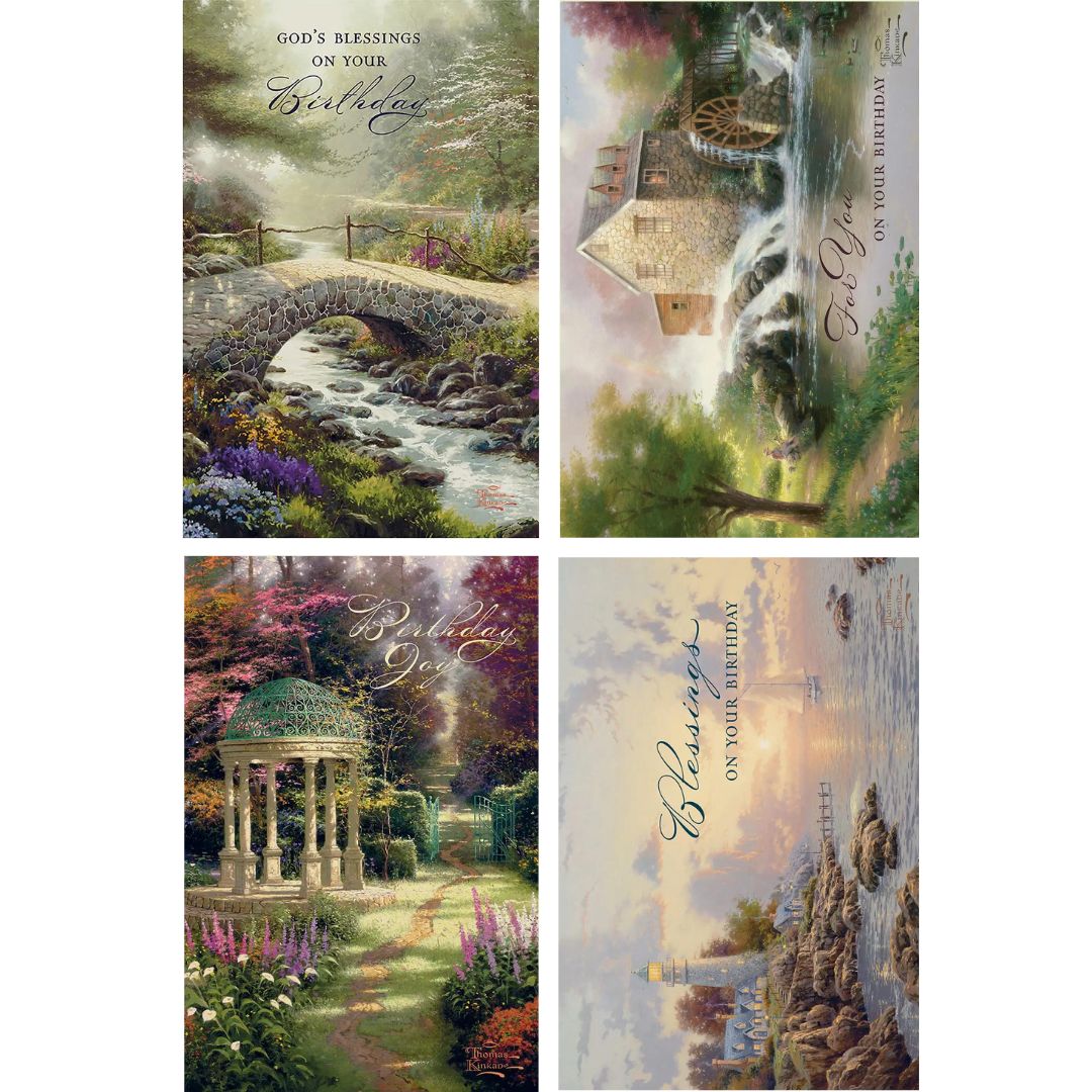 Dayspring - Boxed Cards - Birthday, Thomas Kincade, 86068