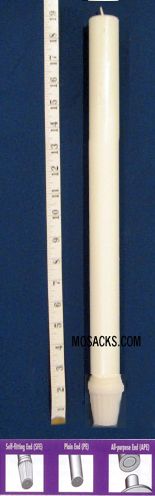 Long-Burning 51% Beeswax Altar Candle Short 2's SFE, 1" x 19"