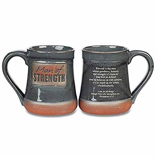 Man of Strength Pottery Mug-56805