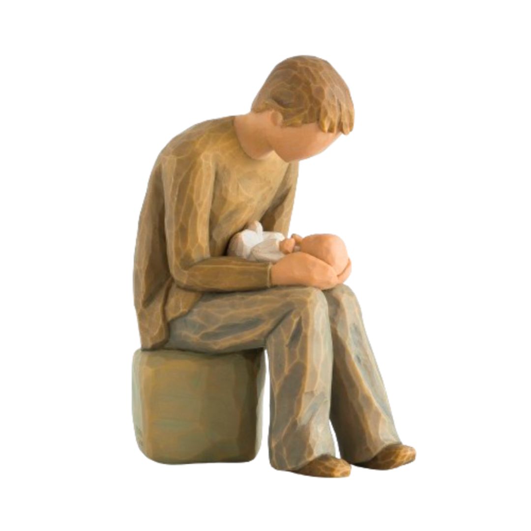 Wlllow Tree New Dad Figurine Willow Tree Figurine, New Dad, 6"H 26129