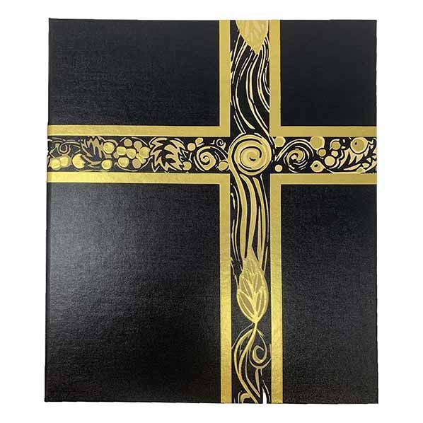Church Supplies Ceremonial Binder, Black, #006511 Church Goods