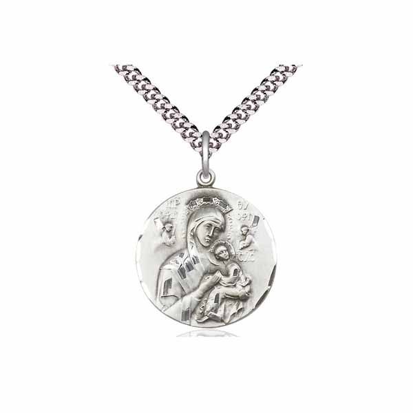 Bliss Our Lady of Perpetual Help Medal 7/8" 00567