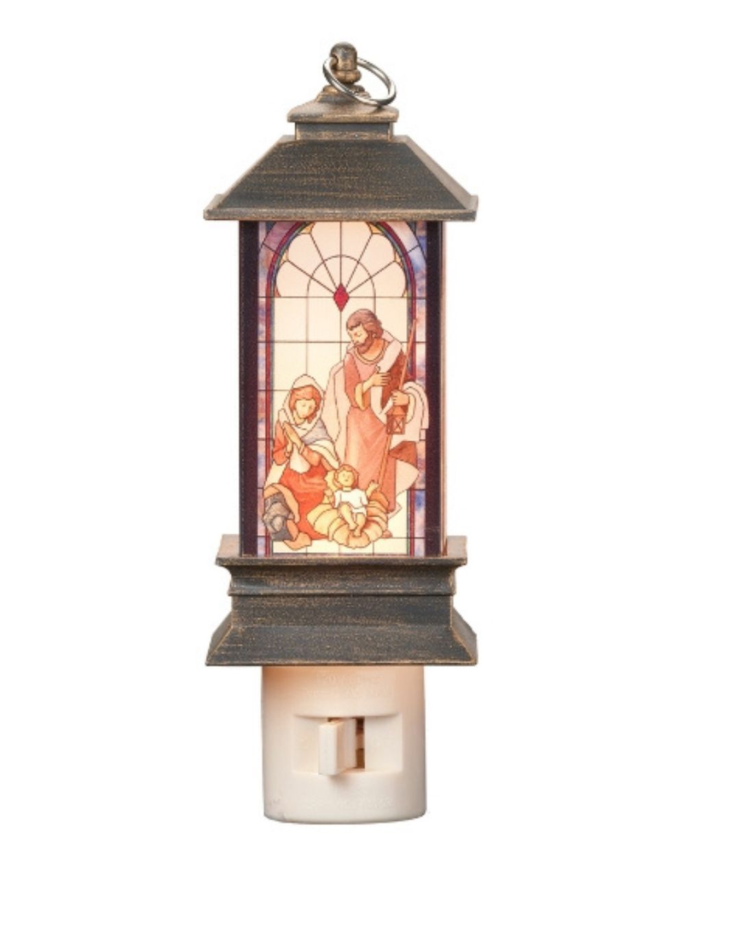 6InchHighHolyFamilyPlugInNightLight58697