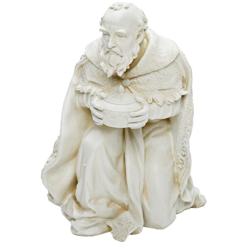 Joseph's Studio 27" Ivory Nativities Kneeling King Gaspar
