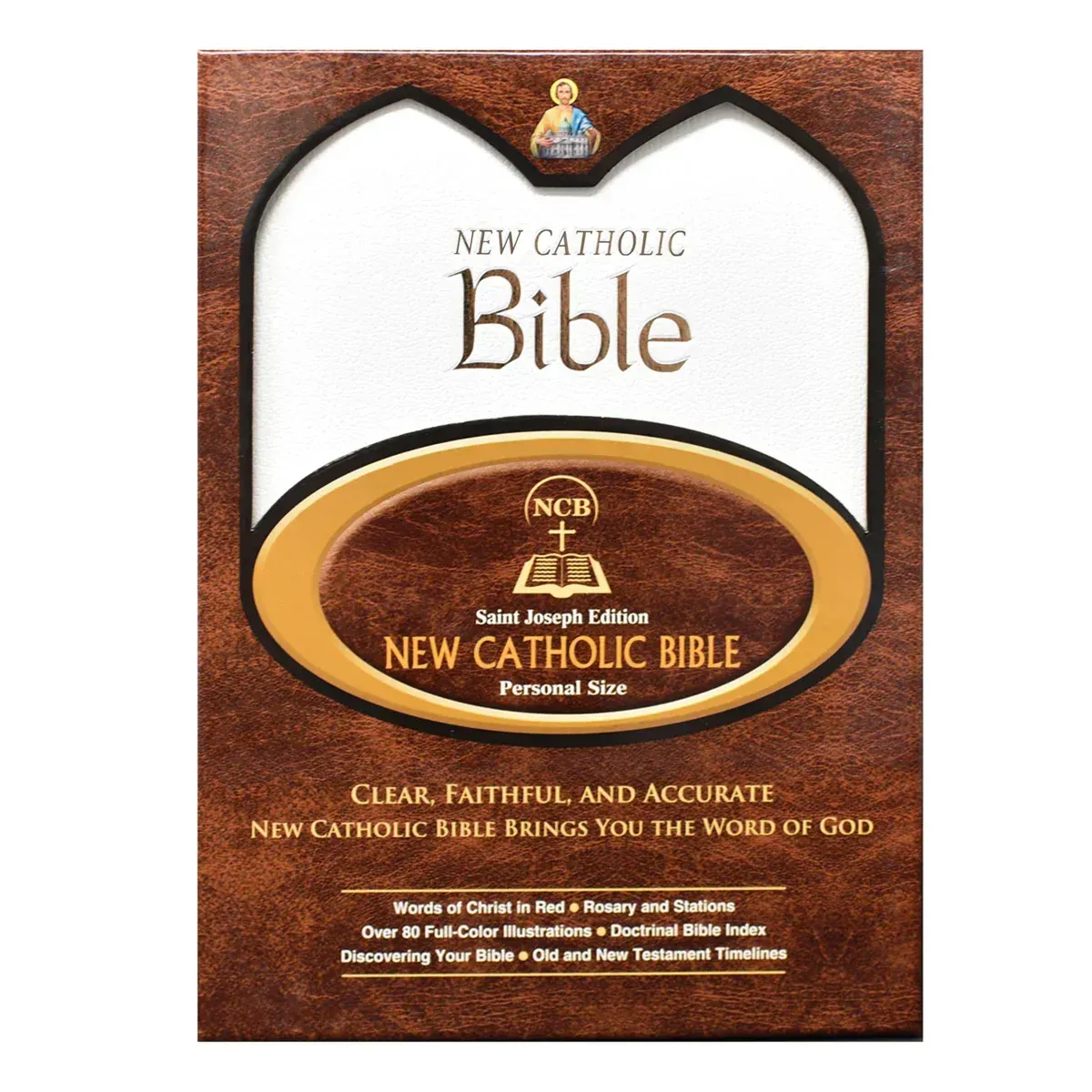 St. Joseph New Catholic Bible (Gift Edition-Personal Size) (White) St. Joseph New Catholic Bible (Gift Edition-Personal Size) (White)