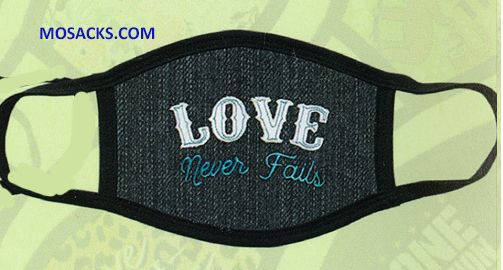 Love Never Fails Mask- MSK3677 Love Never Fails Mask- MSK3677