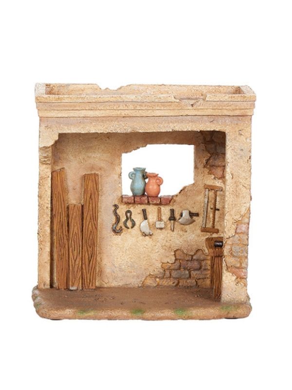 Fontanini 5 Inch Scale Carpenter Shop