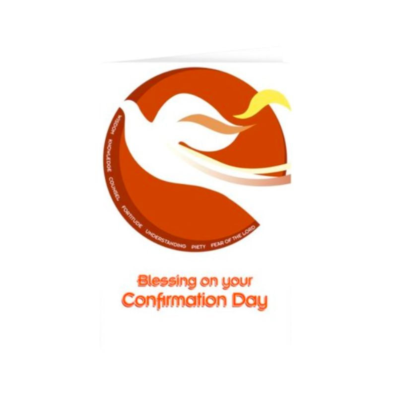 Blessings on Your Confirmation Day - Greeting Card - CF-9506