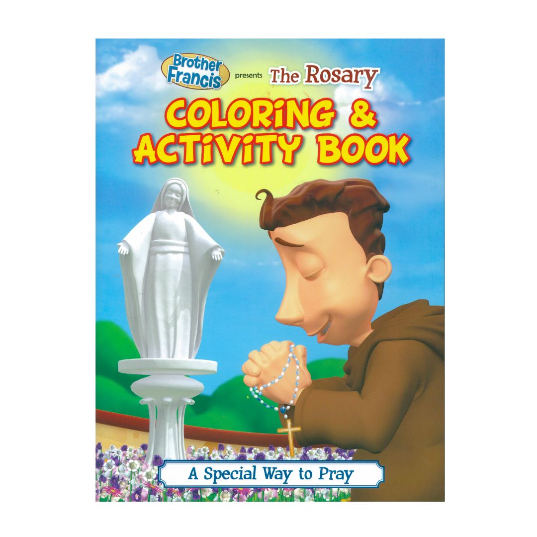 The Rosary Coloring and Activity Book -BF03-CB