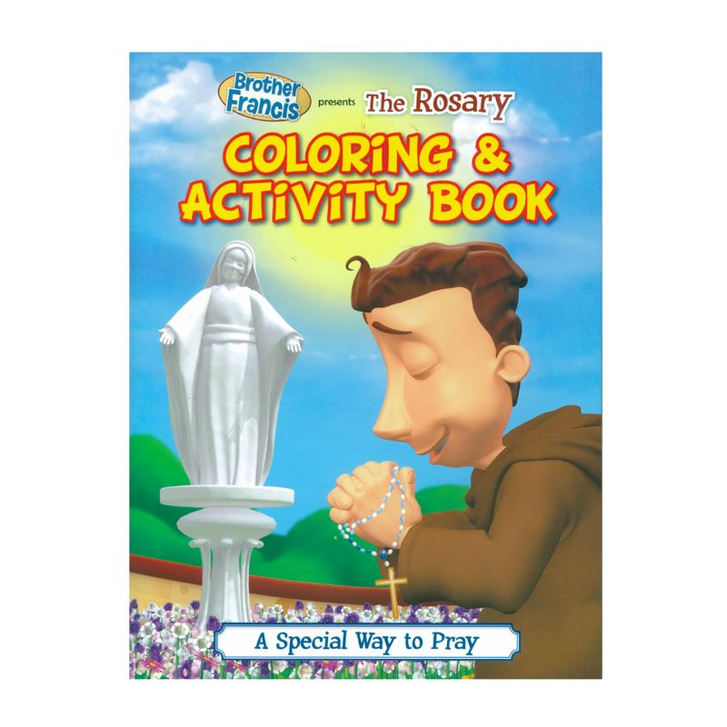 The Rosary Coloring and Activity Book -BF03-CB