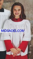 R.J. Toomey Altar Server's Surplice Round Neck 3/4 Sleeve-895