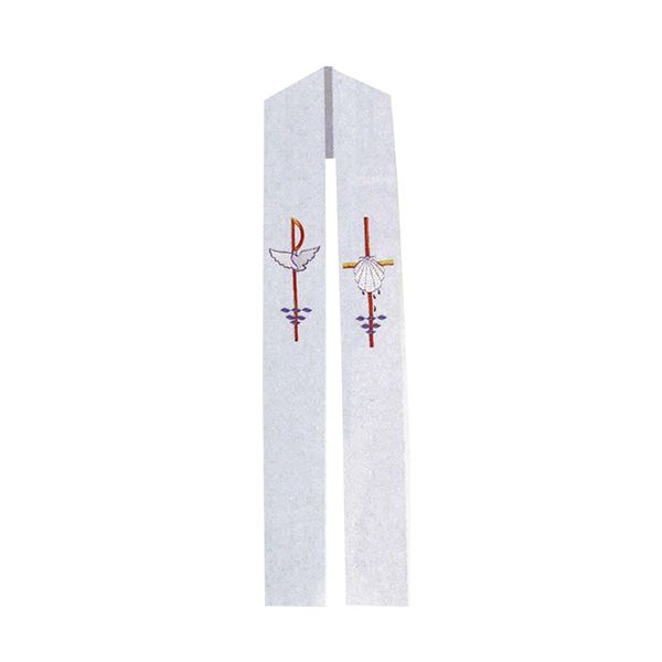 Beau Veste Overlay Stole Holy Spirit & Baptismal 703