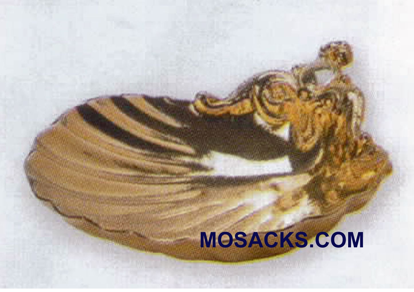 Baptismal Shell Gold Plate Cast Bronze-K421G Baptismal Shell Gold Plate Cast Bronze 5-3/4" Dia - K421G