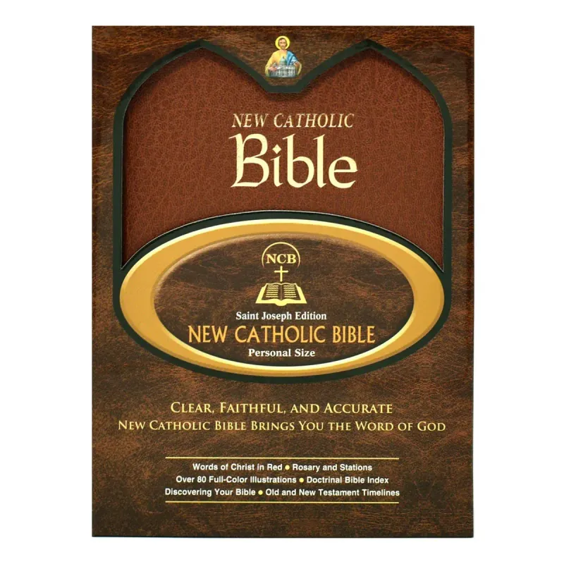 St. Joseph New Catholic Bible (Gift Edition-Personal Size) (Brown)