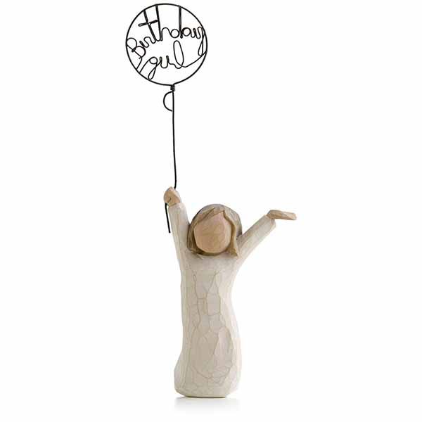 Willow Tree Figurine Birthday Girl Celebrate your day 6.5" H 26164