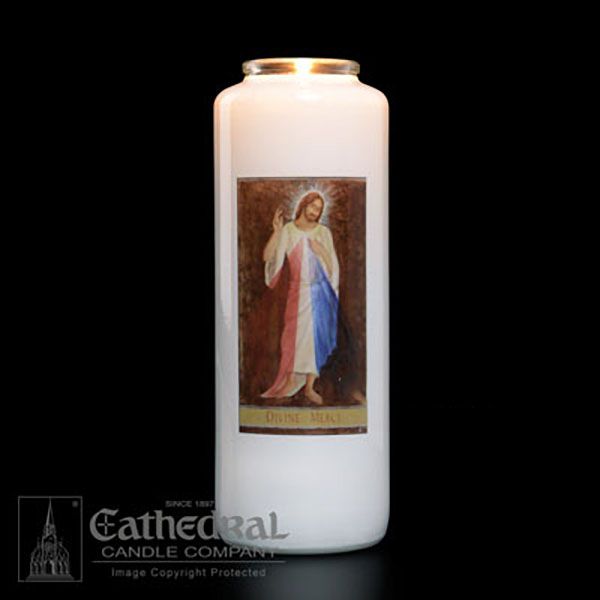 Divine Mercy 6-Day Candle Divine Mercy 6-Day Candle
