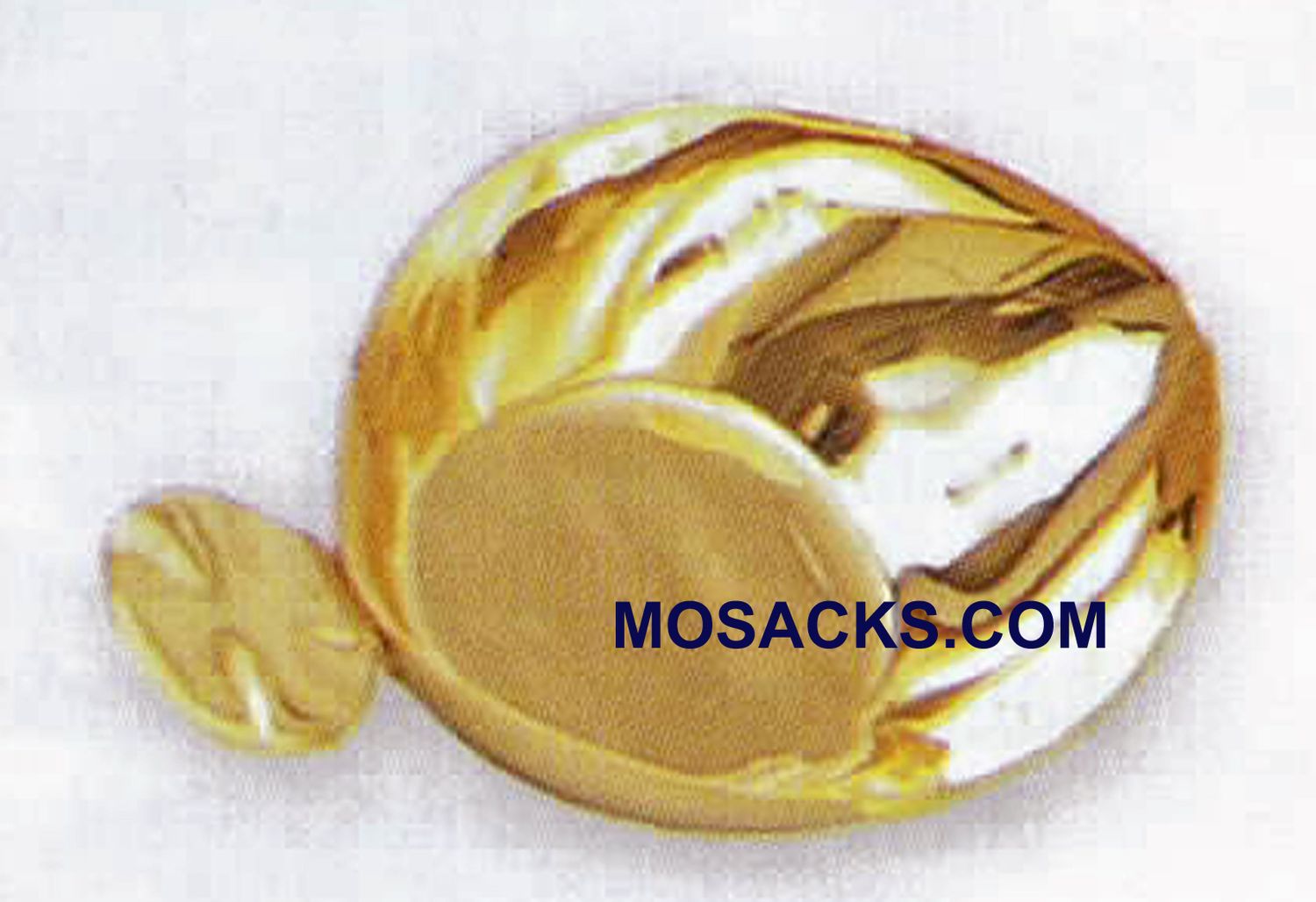 Baptismal Shell 24K Gold Plated - K267G 24K Gold Plated Baptismal Shell - K267G - measures 5" Long x 2-1/2" Wide, 1" Deep