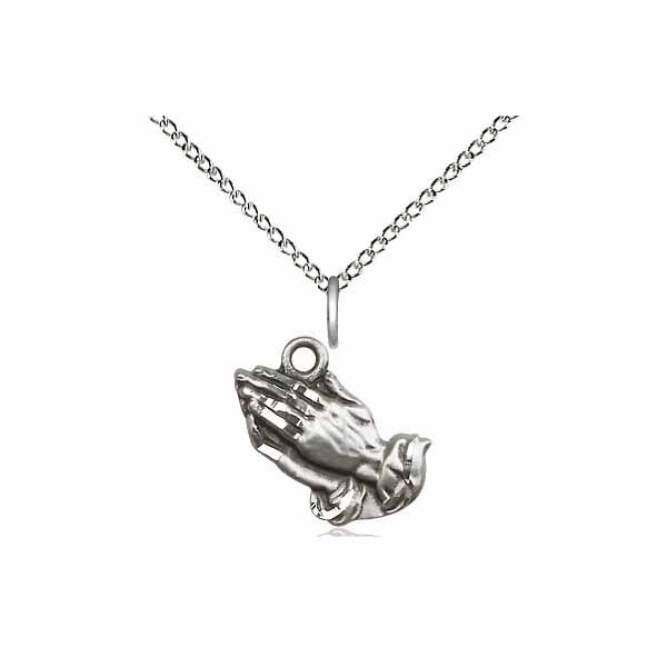 Praying Hands Medal, 1/2 Bliss Praying Hands Medal, 1/2" 4219
