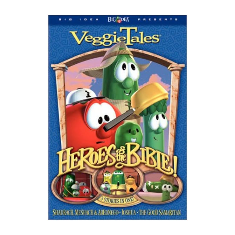 DVD VeggieTales: Heros of the Bible (3 Stories in One) - 9788901001616