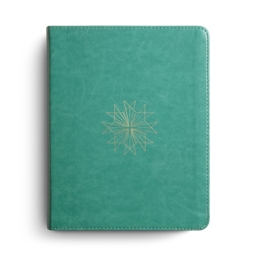 ESV Single Column Journaling Bible (Teal/Cross Design) ESV Single Column Journaling Bible (Teal/Cross Design) - 9781433555831