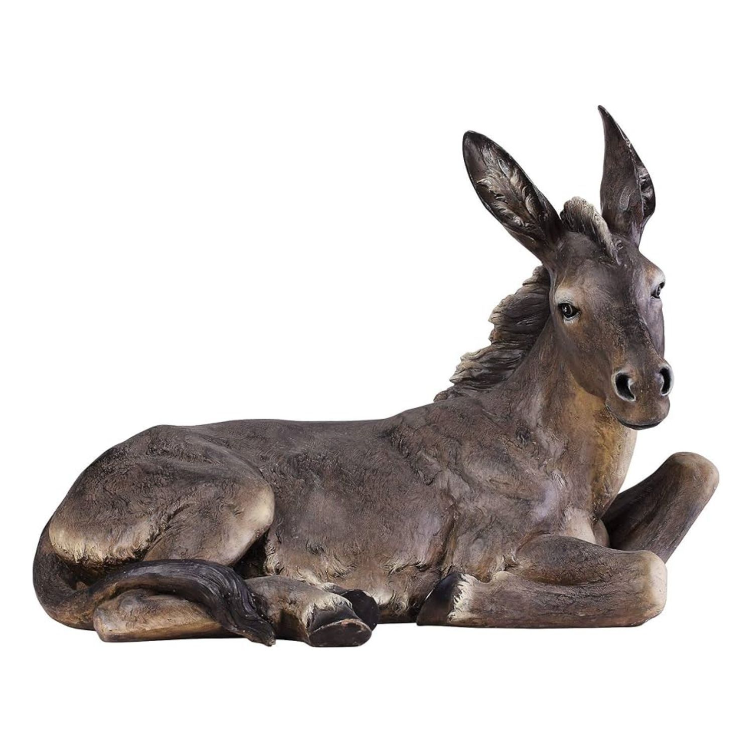 Joseph's Studio 39 Joseph's Studio 39" Full Color Nativities Seated Donkey #34984