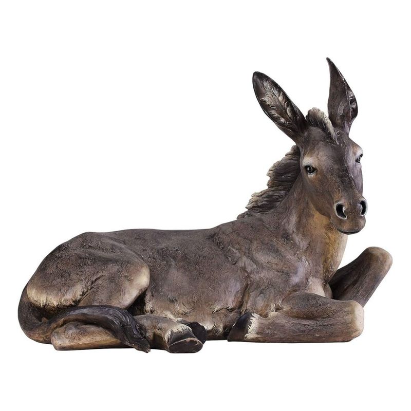 Joseph's Studio 39" Full Color Nativities Seated Donkey #34984