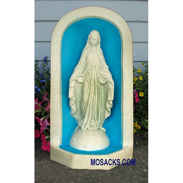 Grotto with Our Lady Of Grace in Granite Color Grotto with Our Lady Of Grace Grani te-SA7005GG