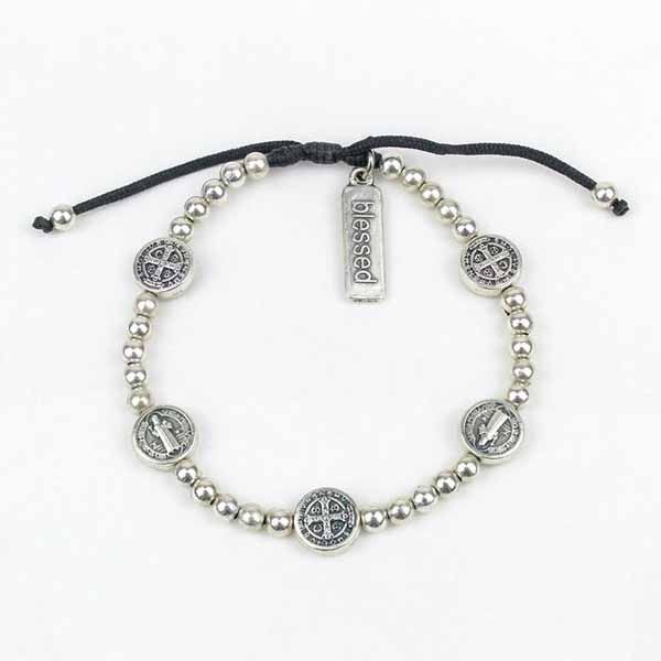 My Saint My Hero Birthday Blessing Bracelet-26048SL