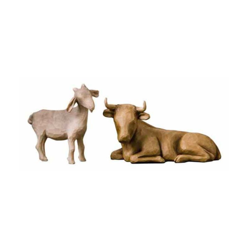 Willow Tree Nativity Set Ox and Goat #26180
