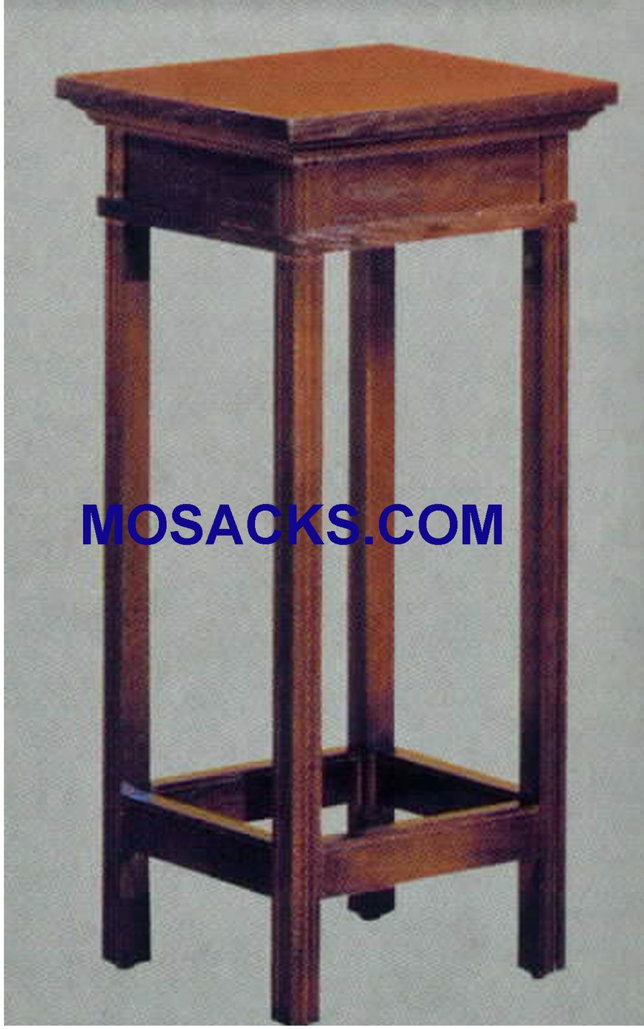 Church Wood Flower Stand  14" w x 14" d 30" h 40-132
