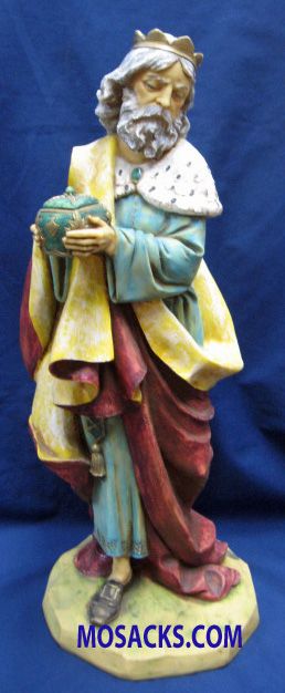 Fontanini Heirloom Nativity 20" Masterpiece Collection King Melchior #53414 RETIRED  FREE SHIPPING