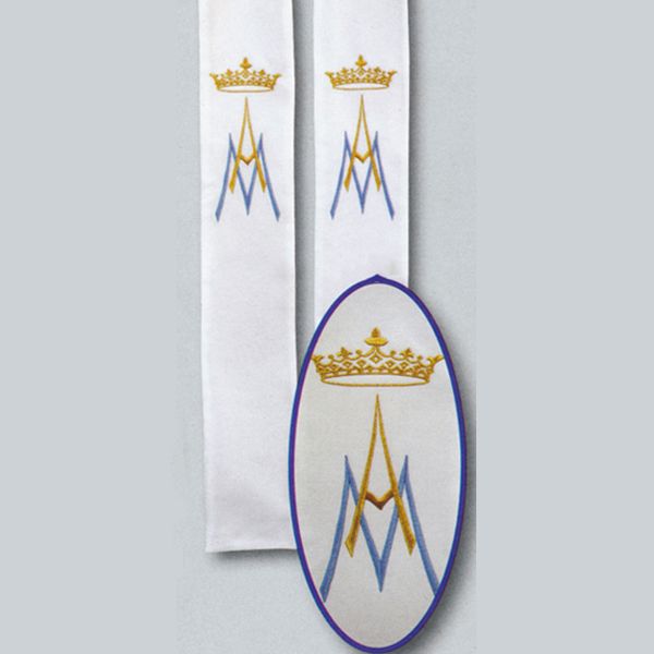 Beau Veste Mary Queen Of Heaven Deacon Stole 10-784