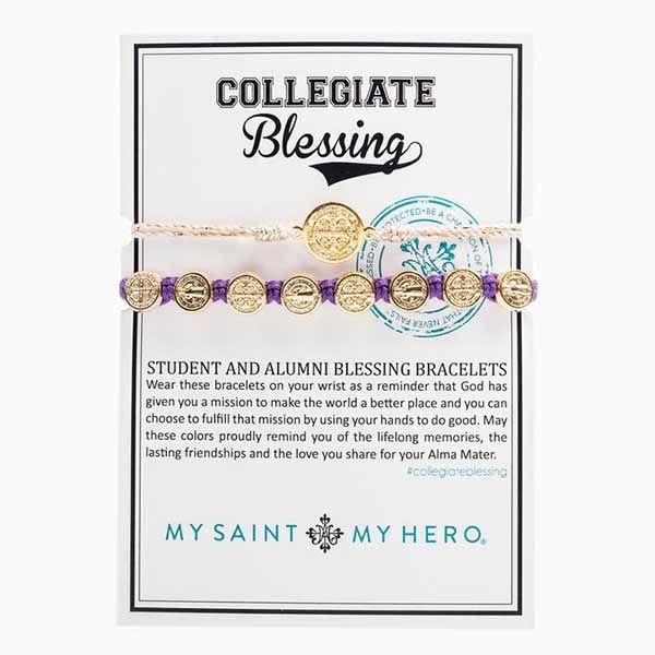 MSMH Collegiate Blessing Bracelets Gold-2403series My Saint My Hero Collegiate Blessing Bracelets Gold BBG-SERG