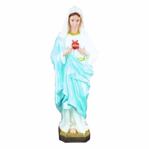Immaculate Heart Of Mary 24 Religious Statue Religious Outdoor Statue of Immaculate Heart Of Mary 24 Inch PVC Garden Statue-SA2465C