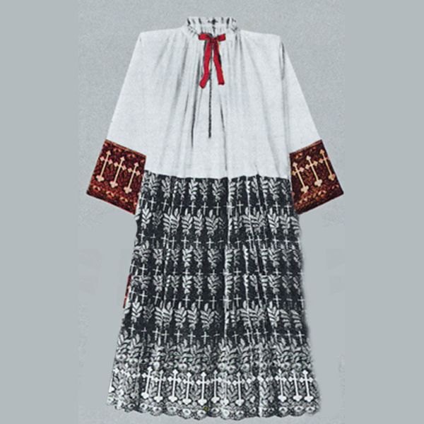 Beau Veste Venice Lace Alb For Monsignor Or Bishop-10-5700PA Prelate Alb Prelate Robe