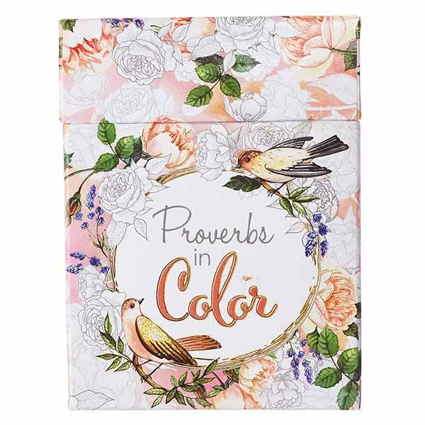 Proverbs to Color: Cards to Color and Share - CBX006