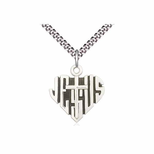 Bliss Heart of Jesus Cross 1" 6042