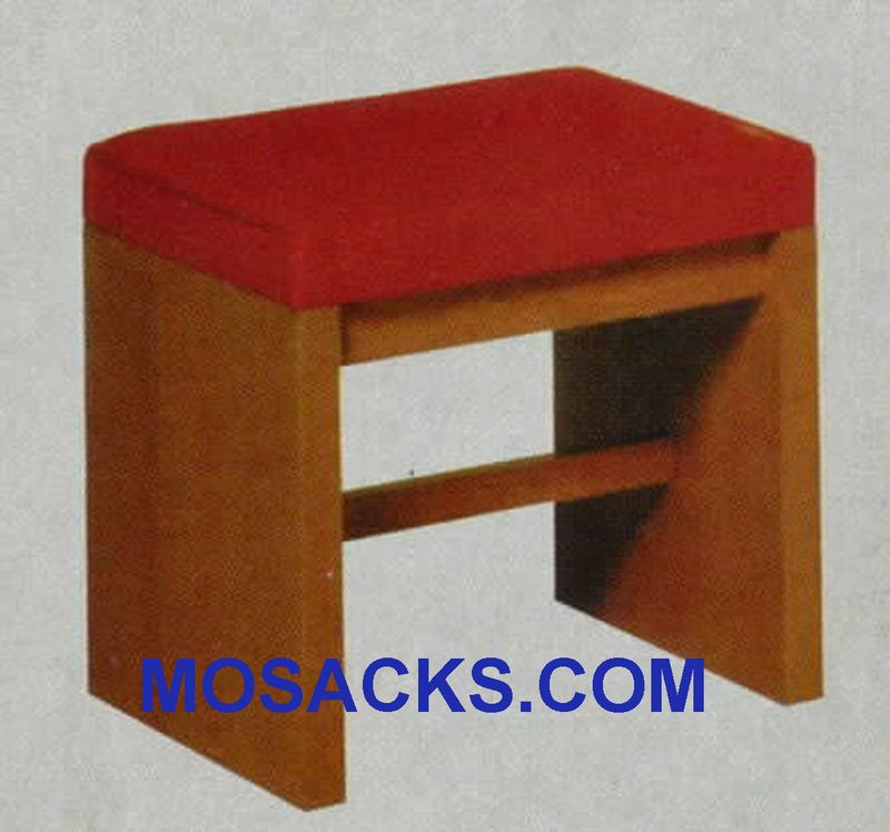 Stool w/ a fixed cushion 21" w x 16" d 18" h 40-8000S