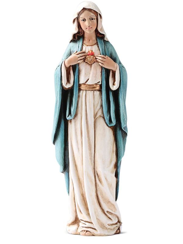Immaculate Heart of Mary 6" Joseph's Studio Renaissance Collection Statue