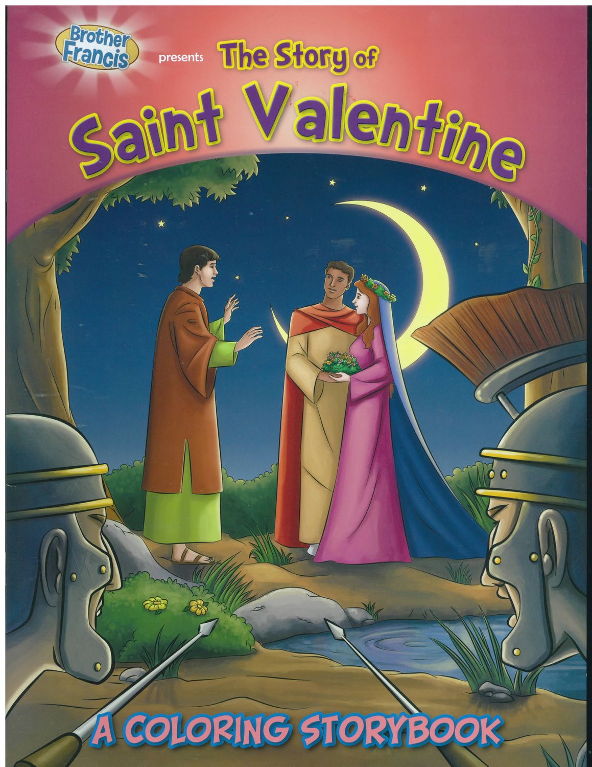 Saint Valentine Coloring Storybook-CSB-VAL Saint Valentine Coloring Storybook-CSB-VAL