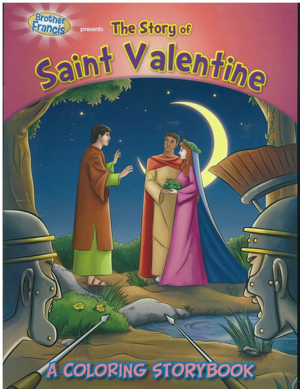 Saint Valentine Coloring Storybook-CSB-VAL
