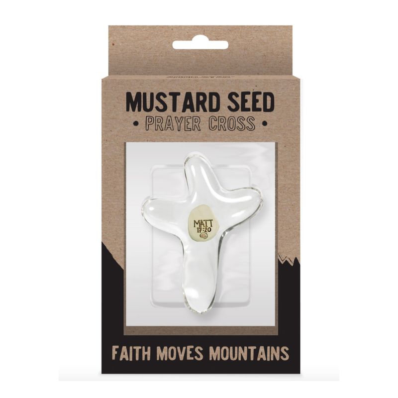 Mustard Seed Prayer Cross (Matthew 17:20) - 10721