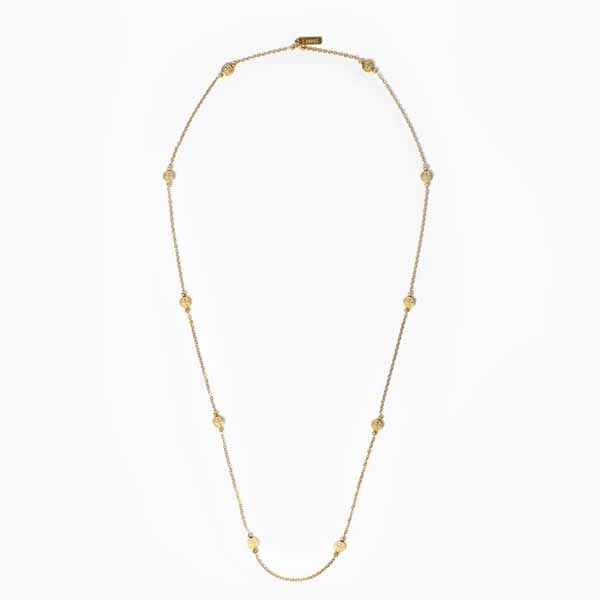 My Saint My Hero Blessings by the Yard Necklace 40" Gold 36002GD