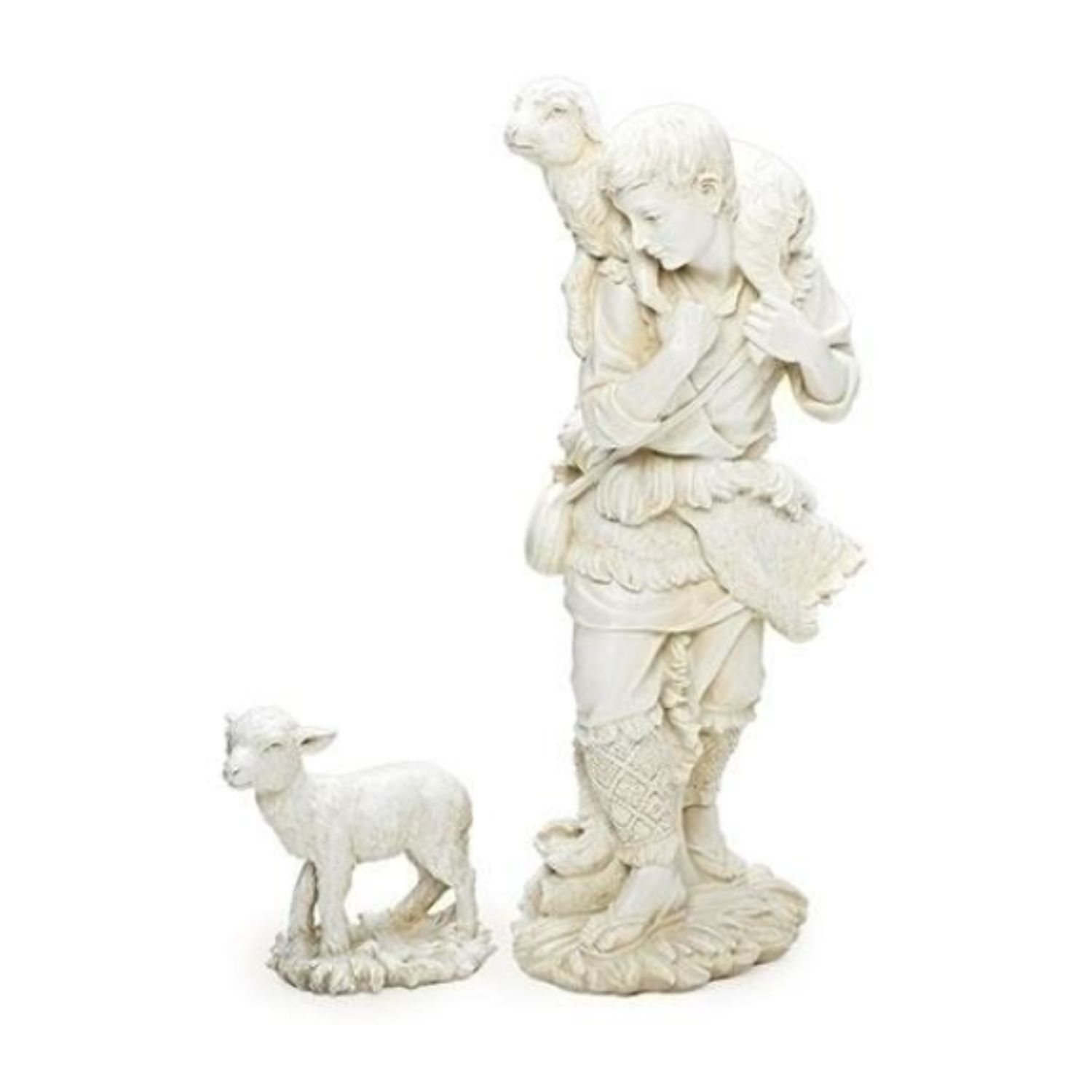 Joseph's Studio 27 Joseph's Studio 27" Ivory Nativities Gabriel & Lamb 2-Pc. Set #25045 FREE SHIPPING